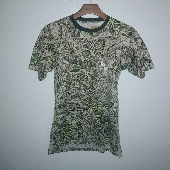 Texas A&M S Texas Trophy Hunters Association Cammo T-Shirt - Picture 7 of 7